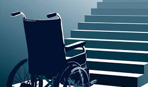 Wheelchair stuck