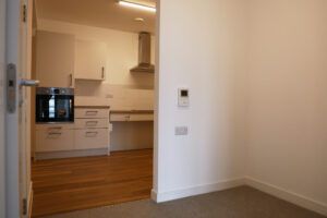 Kitchen from hallway