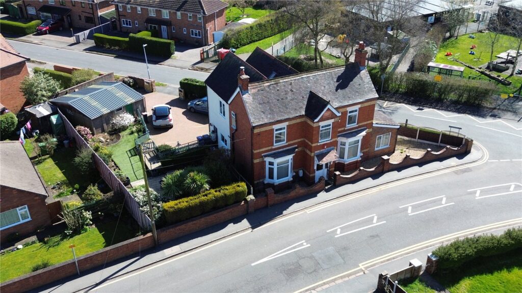 Birdseye image of property