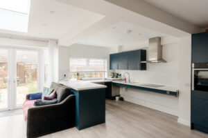 Kitchen and Living Room